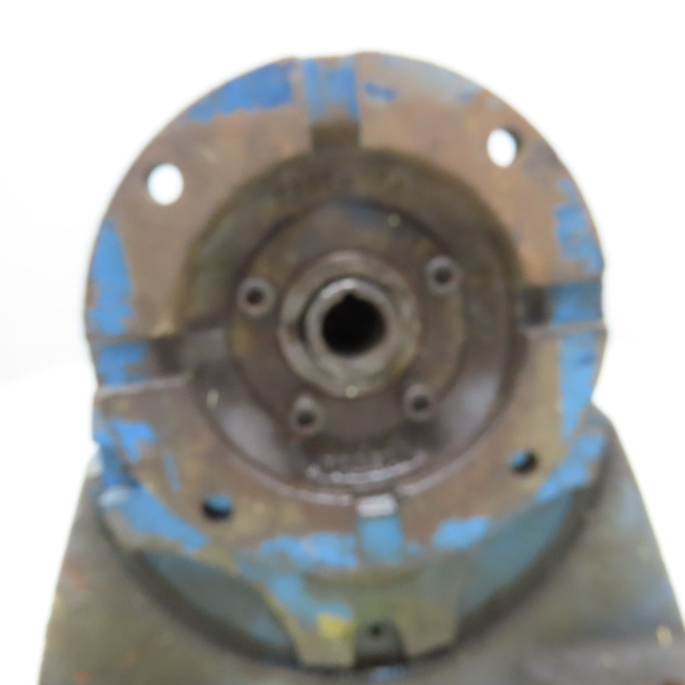 Boston 30:1 Gear Reducer C-Face Mount Parallel Thru Shaft Output 58RPM