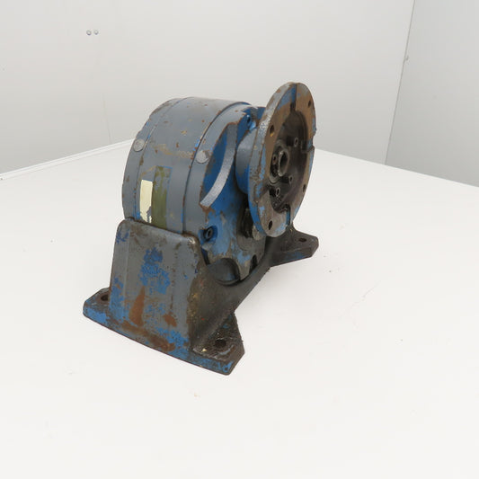 Boston 30:1 Gear Reducer C-Face Mount Parallel Thru Shaft Output 58RPM