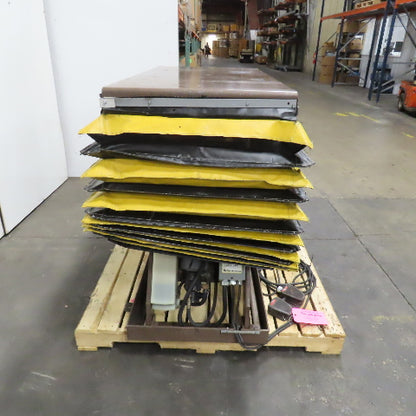 Autoquip Series 35 2500LB Electric Scissor Lift Table 48x24"Top 208-230/460V 3Ph