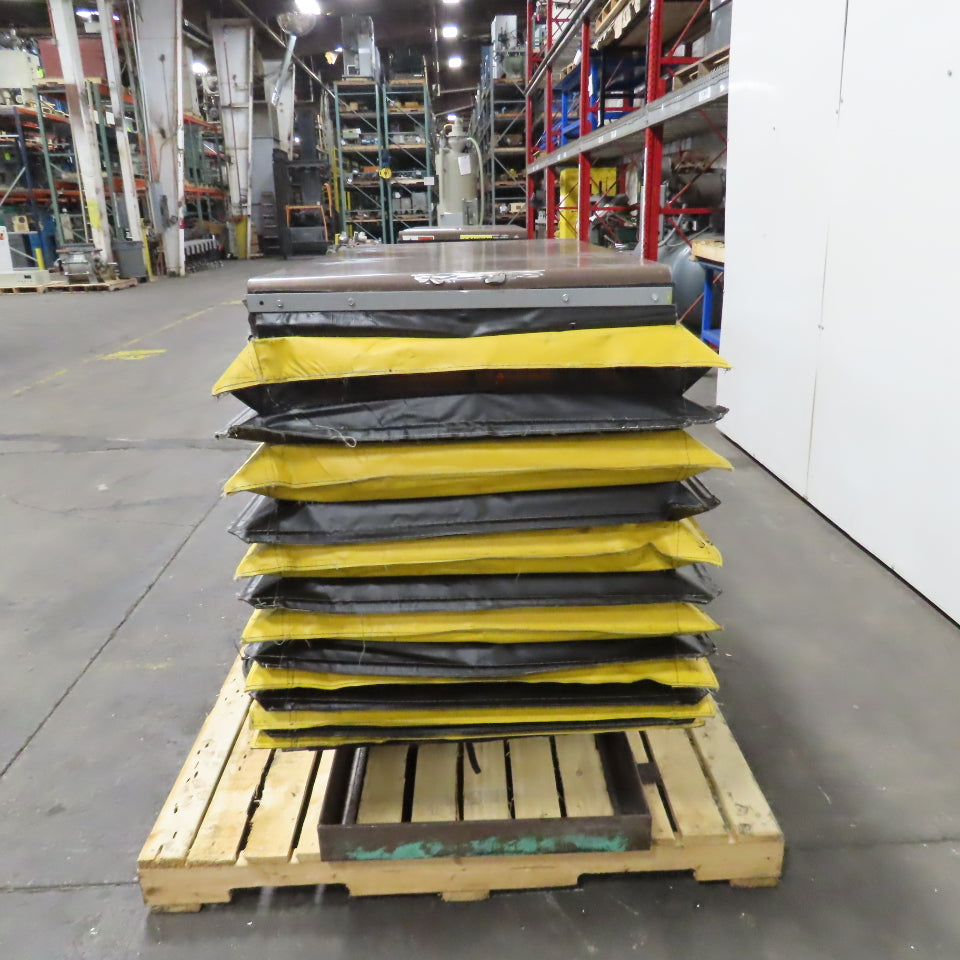 Autoquip Series 35 2500LB Electric Scissor Lift Table 48x24"Top 208-230/460V 3Ph