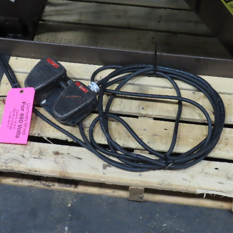 Autoquip Series 35 2500LB Electric Scissor Lift Table 48x24"Top 208-230/460V 3Ph