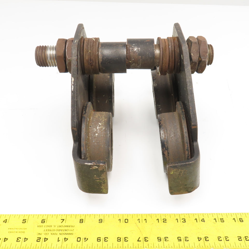 CM Series 633 1 Ton Gravity Hoist Trolley 3-1/2"-5" Flange