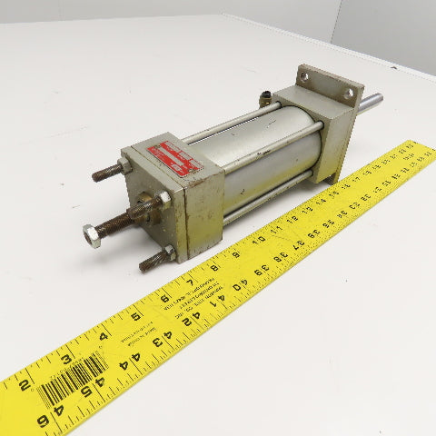 Milwaukee 2-1/2" Bore 4" Double Acting Double Rod Air Cylinder