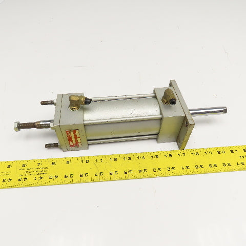Milwaukee 2-1/2" Bore 4" Double Acting Double Rod Air Cylinder