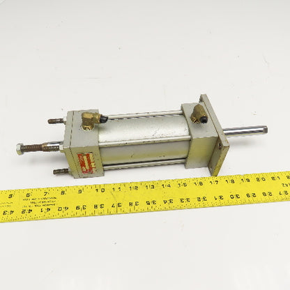 Milwaukee 2-1/2" Bore 4" Double Acting Double Rod Air Cylinder