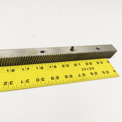 25mm Helical Gear Rack 7 Teeth Per Inch 26-3/4" OAL