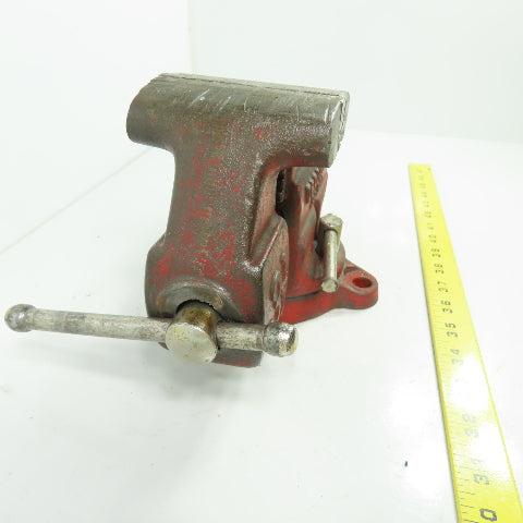 Craftsman 391.5180 4" Open Swivel Base Bench Mount Bullet Vise 3-1/2" Jaws