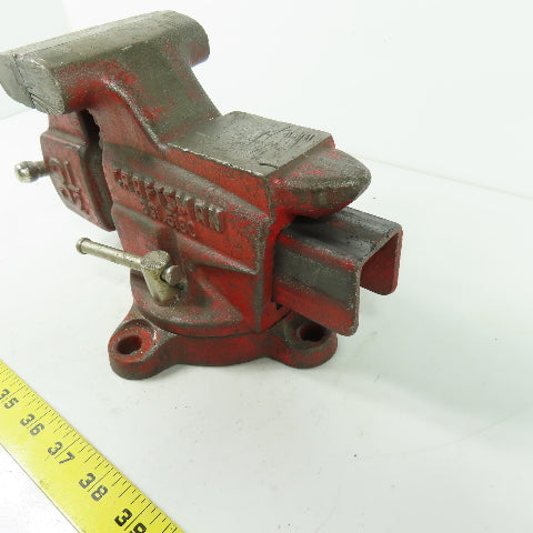 Craftsman 391.5180 4" Open Swivel Base Bench Mount Bullet Vise 3-1/2" Jaws