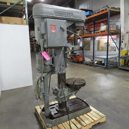 Fosdick 20" Round Column Power Feed Drill Press 3HP 240/440V 3PH 4MT