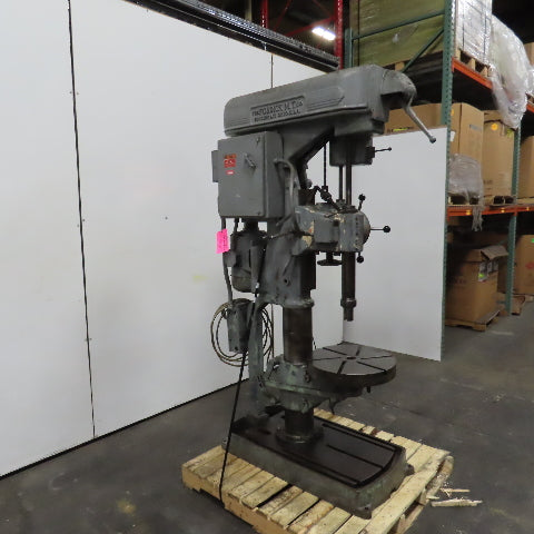 Fosdick 20" Round Column Power Feed Drill Press 3HP 240/440V 3PH 4MT