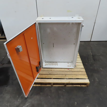 Hoffman 42" x 30" x 8" Steel Electrical Enclosure W/ Backplate & Hinged Door