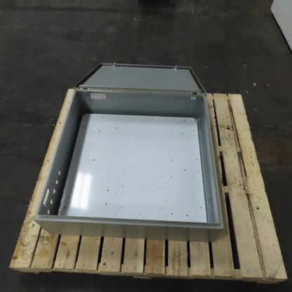 Hoffman CSD30308 30 x 30" x 8" Steel Electrical Enclosure W/ Backplate Type 4,12
