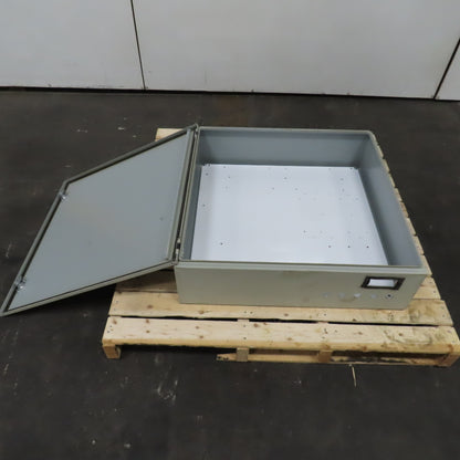 Hoffman CSD30308 30 x 30" x 8" Steel Electrical Enclosure W/ Backplate Type 4,12