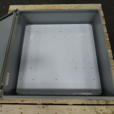 Hoffman CSD30308 30 x 30" x 8" Steel Electrical Enclosure W/ Backplate Type 4,12