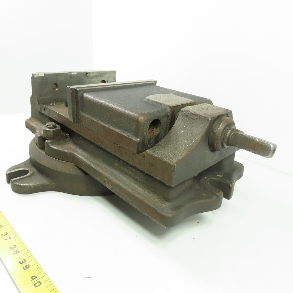 Gleaves Mill 6-1/4"x 4" Precision Milling Drilling Machine Vise W/Swivel Base