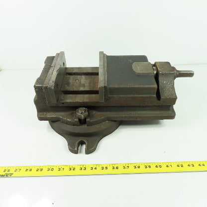 Gleaves Mill 6-1/4"x 4" Precision Milling Drilling Machine Vise W/Swivel Base