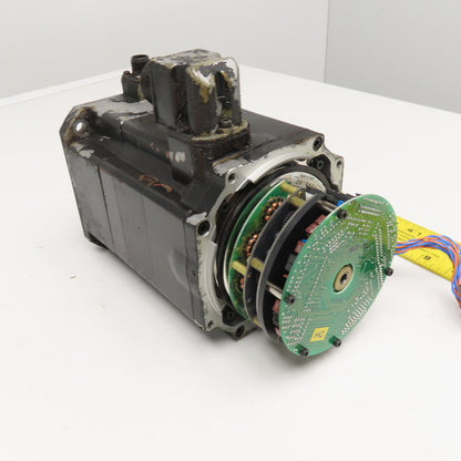 Okuma BL MC50E-20TB 1kW 2000RPM 3Ph 133V 133Hz BL Motor Missing Cover