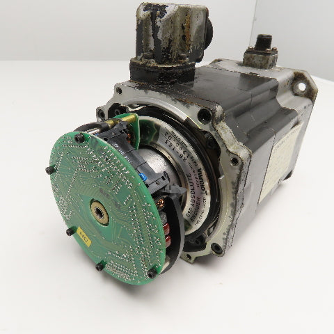 Okuma BL MC50E-20TB 1kW 2000RPM 3Ph 133V 133Hz BL Motor Missing Cover