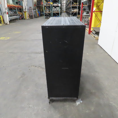 42x36x 18" Portable Lockable Enclosed Cabinet Tool Storage Rack Cart W/2 Shelves