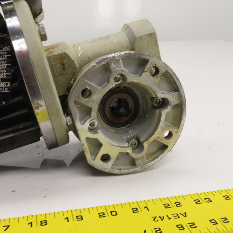 Isgev 5BES 63 B4 0.18/0.20kW Thru Shaft Gear Motor 30RPM 230/480V 3PH