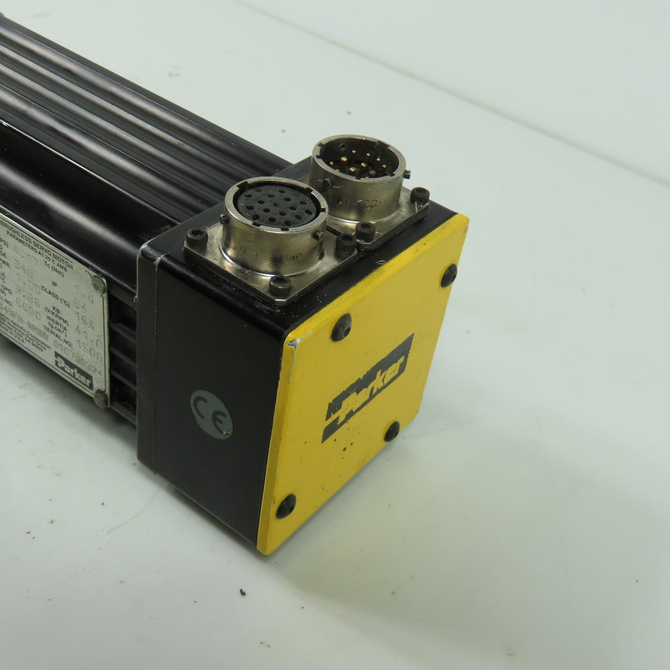 Parker J0343FR-NMSN 340V Brushless Servo Motor W/PS90-030 Gear Reducer 30:1