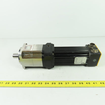 Parker J0343FR-NMSN 340V Brushless Servo Motor W/PS90-030 Gear Reducer 30:1