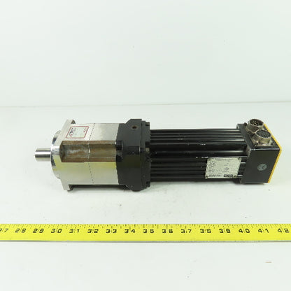 Parker J0343FR-NMSN 340V Brushless Servo Motor W/PS90-030 Gear Reducer 30:1