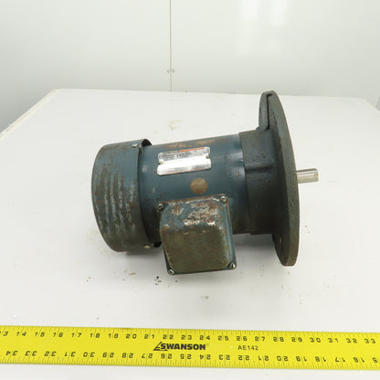 Reliance 2HP AC Electric Motor 1730RPM 230/460V 3PH 145TD Frame Tested