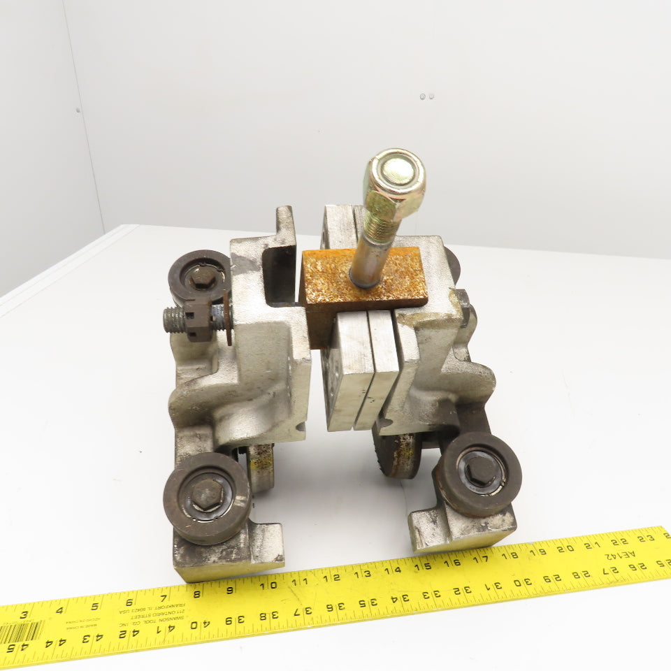 Unified Ind. Inc. BC 325 2 3000 Lbs. Steel Track Hoist Trolley 3-6" Flange