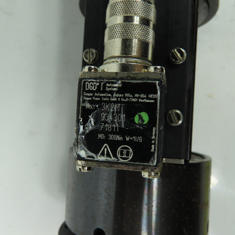 Gardner Denver 3B260A 927810 3BB 933873 Cooper Electric Nutrunner 3/4" Drive