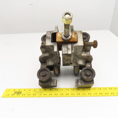 Unified Ind. Inc. BC 325 2 2500 Lbs. Steel Track Hoist Trolley 3-6" Flange