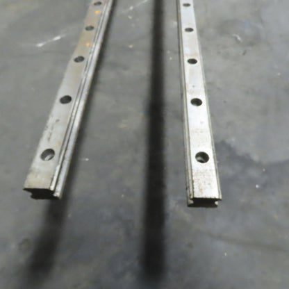 23mm Wide x 22mm Height Linear Guide Rail 3016mm / 118-3/4" OAL Lot Of 2