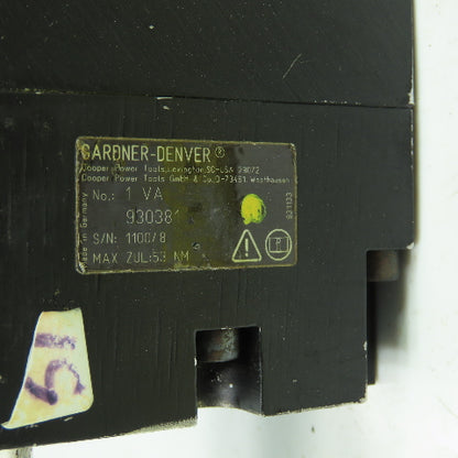 Gardner Denver 1VA 930381 1BA 927255 Cooper Electric Nutrunner 3/8" Drive