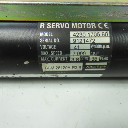 Atlas Copco 4230 1705 80 QMR55-29-RTV Electric Angle Nutrunner 1/2" 7.000 RPM
