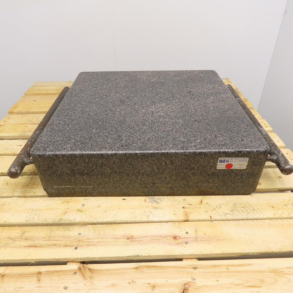 24" x 24" x 6" Black White Granite Surface Plate Layout Table