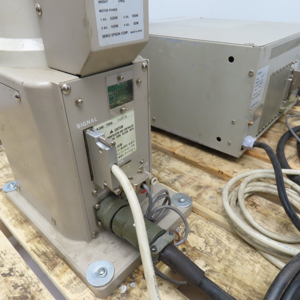 Seiko Epson SRC-310 Robot Arm Manipulator 4 Axis 200-250V Single Phase
