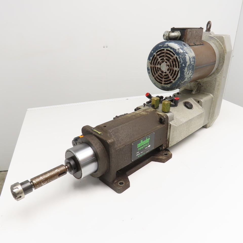 Sugino ES6-U Selfeeder Newtric II 208-230/460V 3Hp Drill Unit MT2 3-1/2" Stroke
