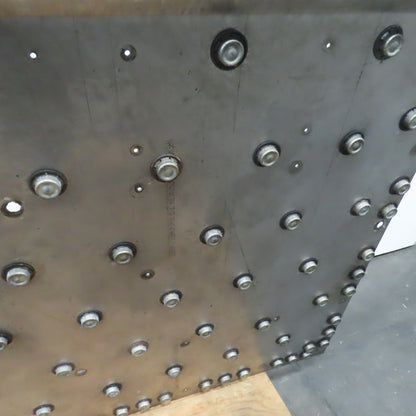 60" x 46" Ball Transfer Gravity Roller 304/28 Stainless Steel Plate