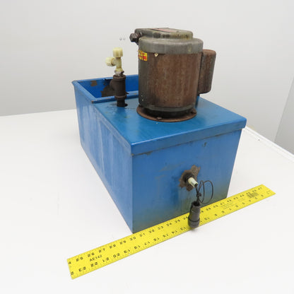 Gusher 1P3-LONG 115/230V 1Ph Coolant Pump 9 Gallon Reservoir
