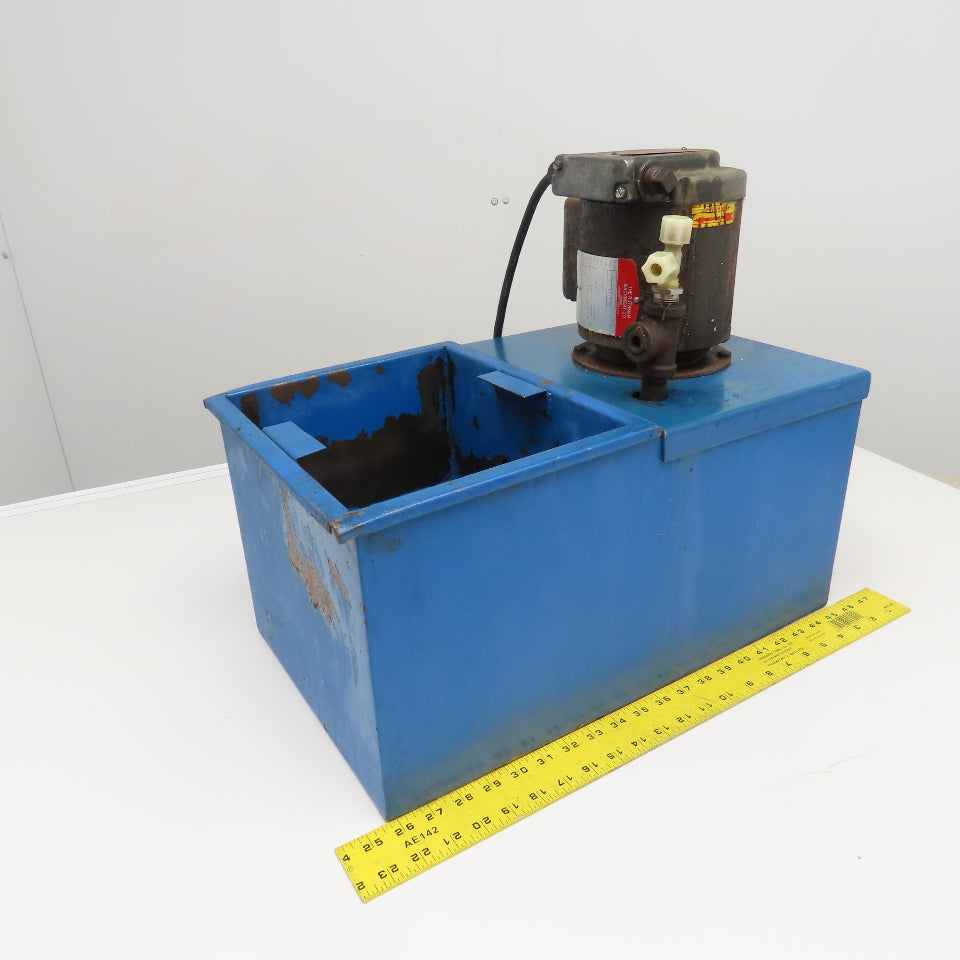 Gusher 1P3-LONG 115/230V 1Ph Coolant Pump 9 Gallon Reservoir