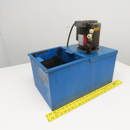 Gusher 1P3-LONG 115/230V 1Ph Coolant Pump 9 Gallon Reservoir