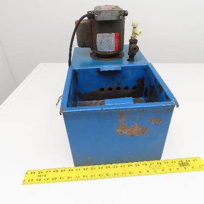 Gusher 1P3-LONG 115/230V 1Ph Coolant Pump 9 Gallon Reservoir