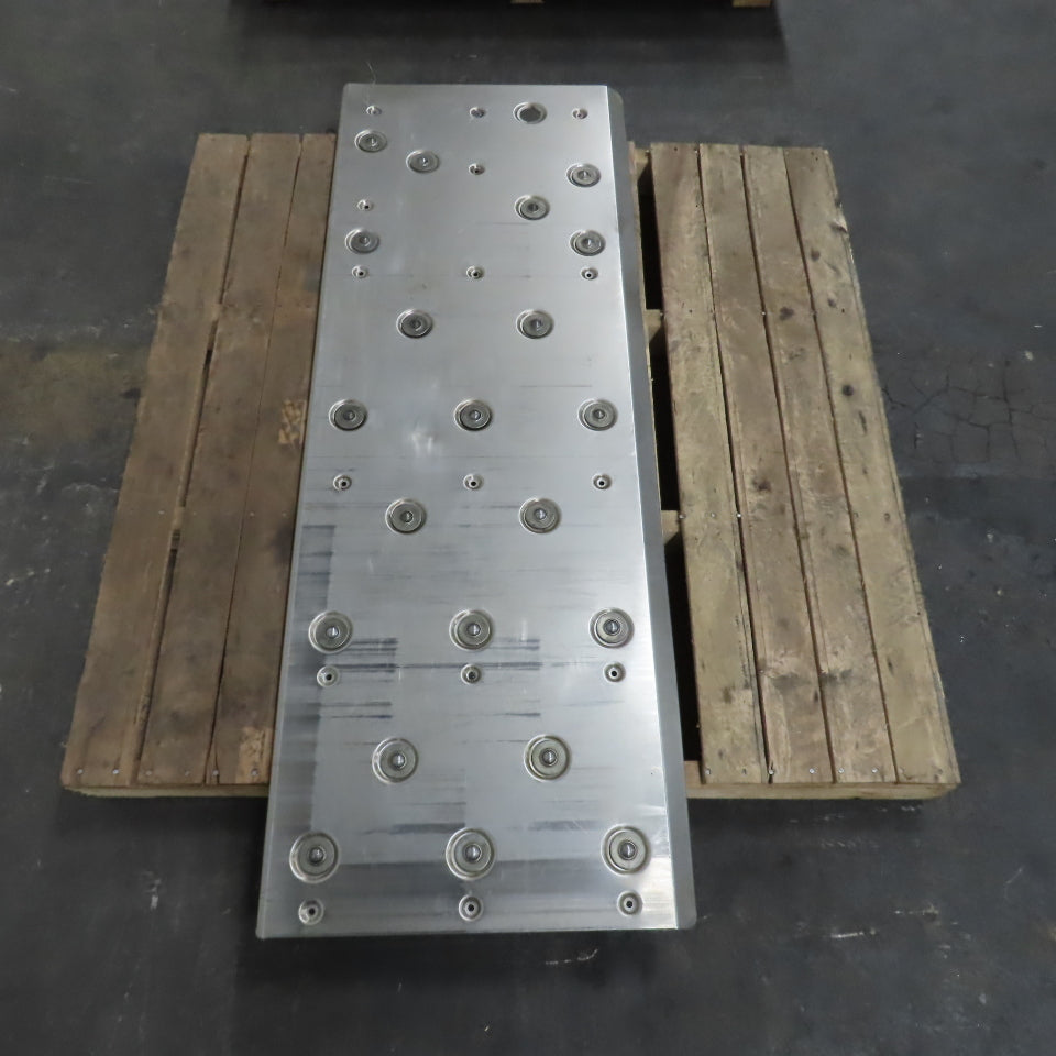 60" x 20" Ball Transfer Gravity Roller Stainless Steel Plate