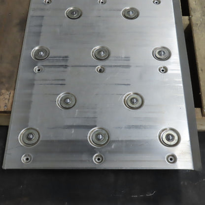 60" x 20" Ball Transfer Gravity Roller Stainless Steel Plate