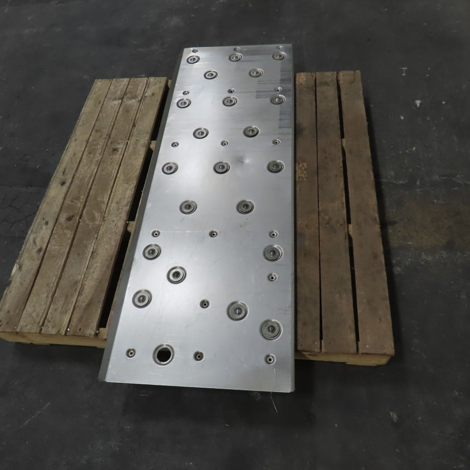 60" x 20" Ball Transfer Gravity Roller Stainless Steel Plate