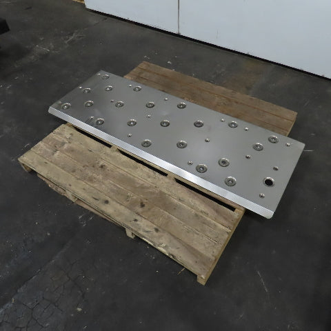 60" x 20" Ball Transfer Gravity Roller Stainless Steel Plate