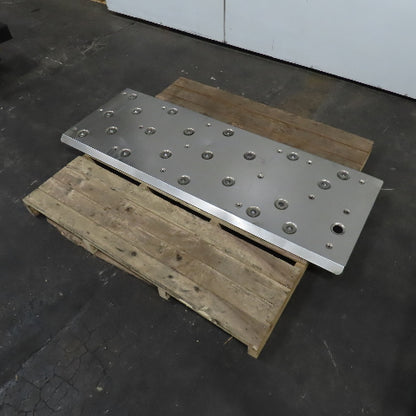 60" x 20" Ball Transfer Gravity Roller Stainless Steel Plate