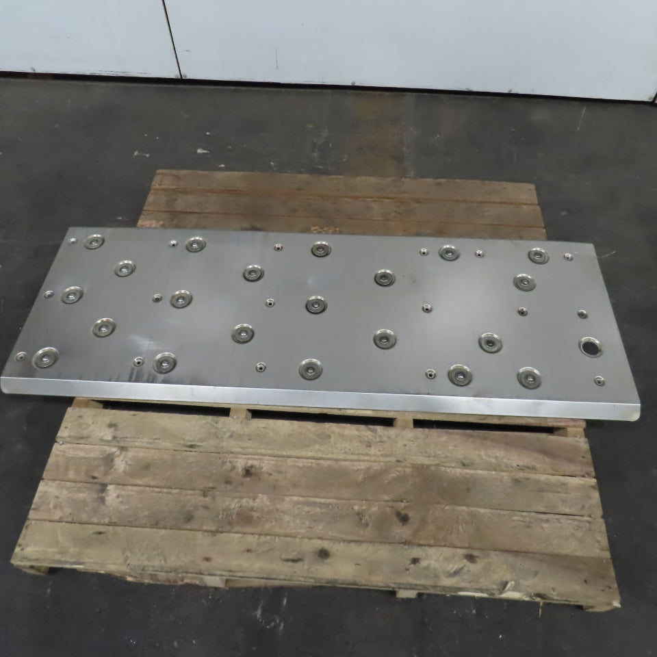 60" x 20" Ball Transfer Gravity Roller Stainless Steel Plate