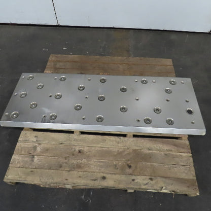 60" x 20" Ball Transfer Gravity Roller Stainless Steel Plate