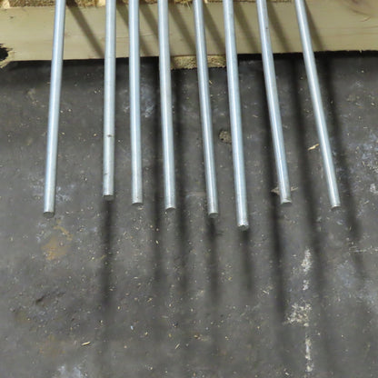 7/16"-20 Full Threaded Rod 144" / 12' OAL Lot Of 8